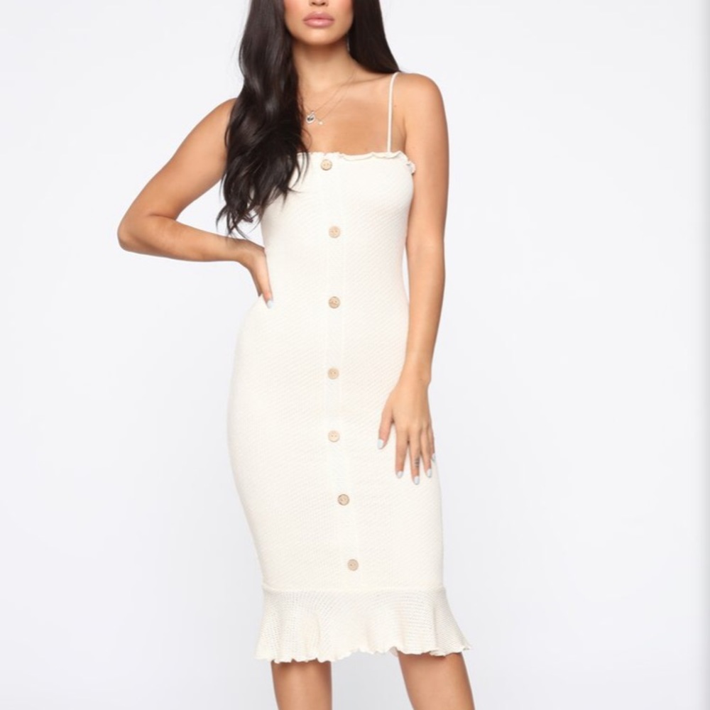 Gorgeous Ivory Dress (Brand New, Never Worn)
